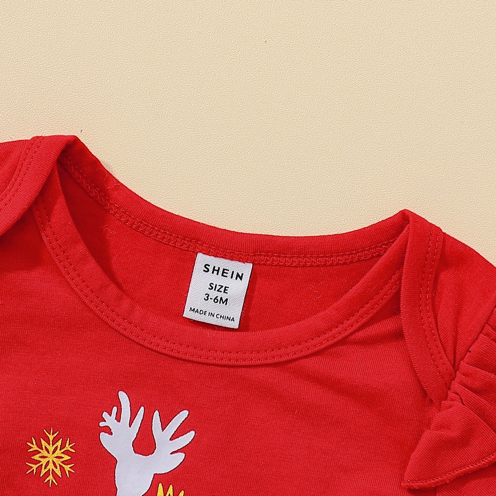 Baby Girls Long Sleeve Christmas Harley Gauze 2 Pcs Set