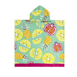 Infant Baby Bathrobe Cartoon Towel Robe Hooded Cloak Pajamas