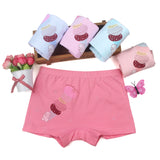 Kid Girl Cartoon Pattern Cotton Softwear Briefs Underwear 5 Packs