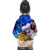 Kid Boy Girl 3D Dog Printed Fashion Hoodie