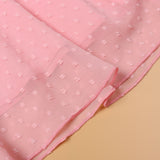 Family Matching Mother Daughter Round Collar Short Sleeves Lovely Dresses