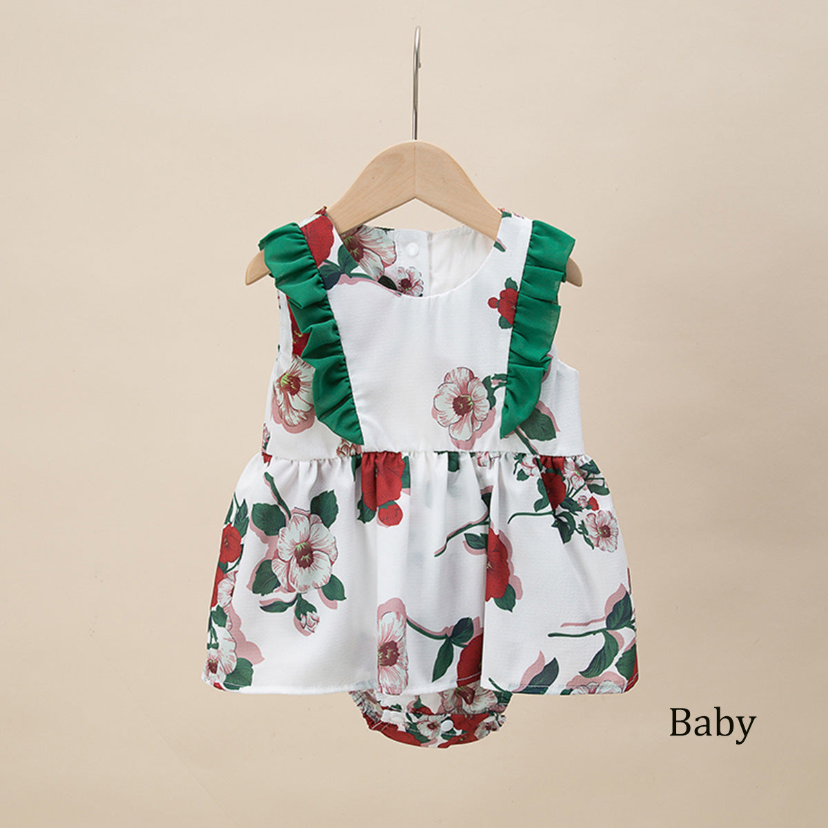 Family Matching Mother Daughter Strap Style Dress
