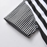 Kid Baby Boy Suit Summer Short Sleeve Striped Suspenders 2 Pcs Set