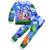 Kid Boy Autumn Long Sleeve Suit Home Pajamas