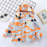 Kid Baby Girl Outdoor Mountaineering Trench Extra Heavy Coats