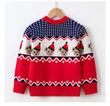 Kid Baby Boy Girl Christmas Cartoon Bottoming Pullover Sweater