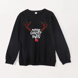 Family Matching Fashion Long-sleeved Crew Neck Shirts