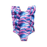 Kid Baby Girl One-piece Summer Sleeveless Triangle Swimsuit
