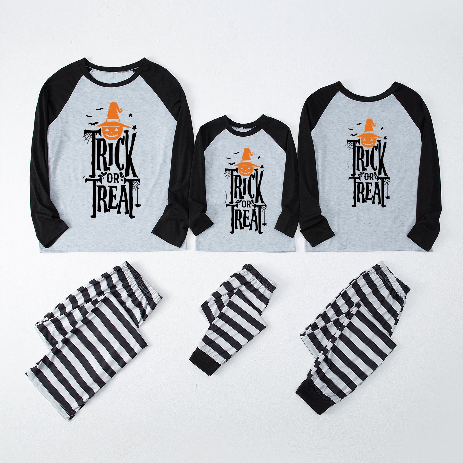 Family Matching Halloween Parent-child Pajamas Suits