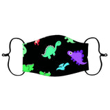 Kid Dinosaur Star Cotton Washable Pluggable Filter Cotton Fashionable 3D Mask