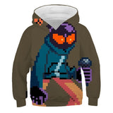 Kid Printed Friday Night Funkin Whitty 3D Print Hoodie