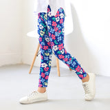 Kid Girls Leggings Travel Pants Student Casual Wear Customizable Leggings Pants