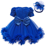 Baby Girl Christmas Adorn Princess Dress