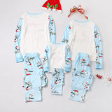 Family Matching Christmas Snoopy Print Pajamas