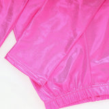 Kid Girl Dance Bright Gold Stamping High Elastic Breathable Yoga Pants