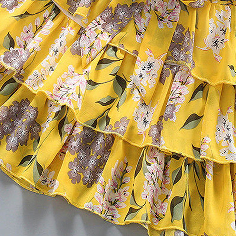 Kid Baby Girl Flower Sleeveless Summer Dresses