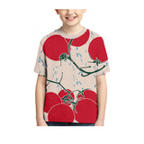 Kid Boy Girl 3D Digital Printing Spot Summer Fashion Leisure T-shirt