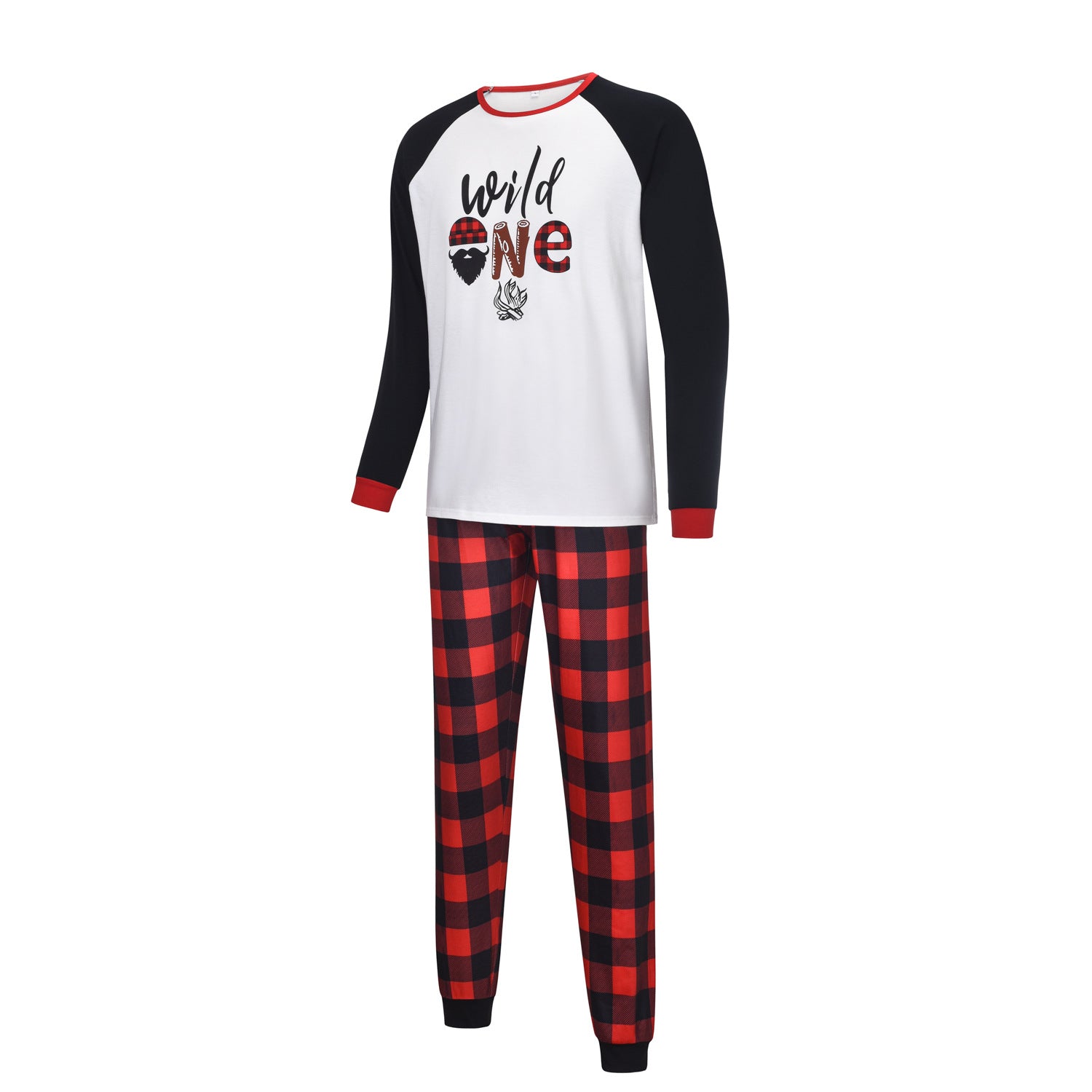 Family Matching Parent-child Christmas Plaid Home Pajamas