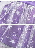 Kid Baby Girl Unicorn Star Cartoon Gauze Dresses