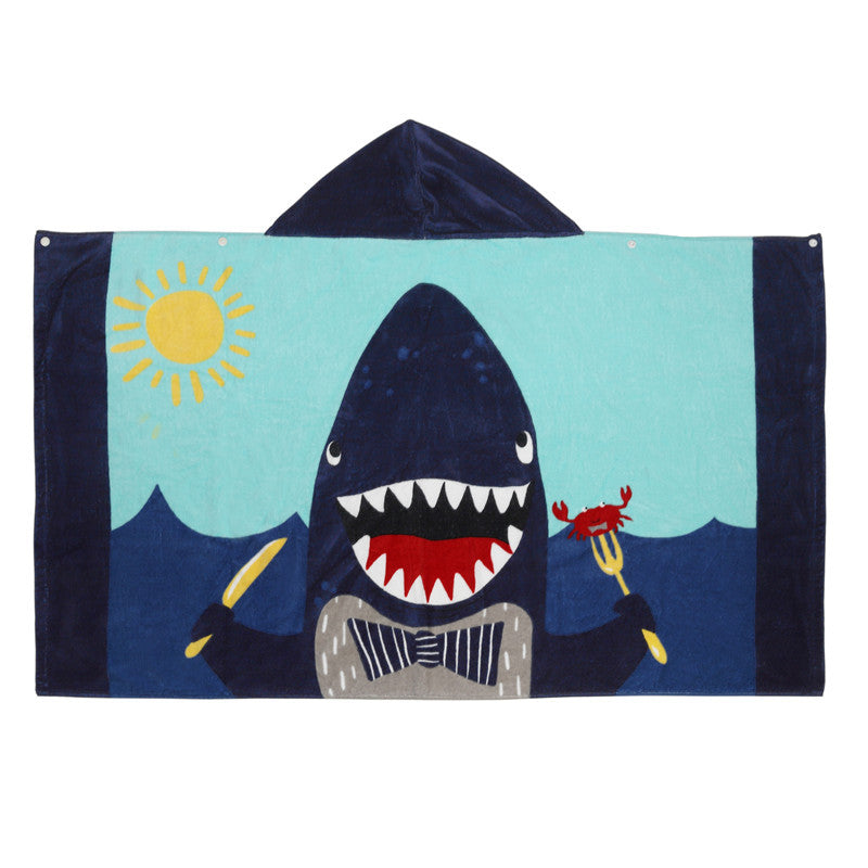 KidBaby Hooded Towel Spa Towel Blanket Kids Bathrobe Beach Pajamas