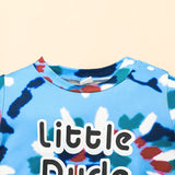 Baby Boy Short-sleeved Triangle Harbin Summer Cool Swimsuit