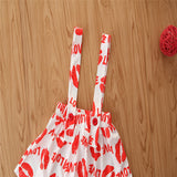 Baby Toddler Girls Valentine's Day Suit Black Fly Sleeve 2 Pcs Sets