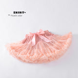 Kid Baby Girl Gauze Princess Autumn Winter Skirt