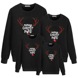 Family Matching Fashion Long-sleeved Crew Neck Shirts