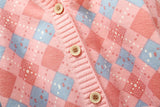 Kid Baby Girl Sweater Plush Spring Autumn Knitted Cardigans