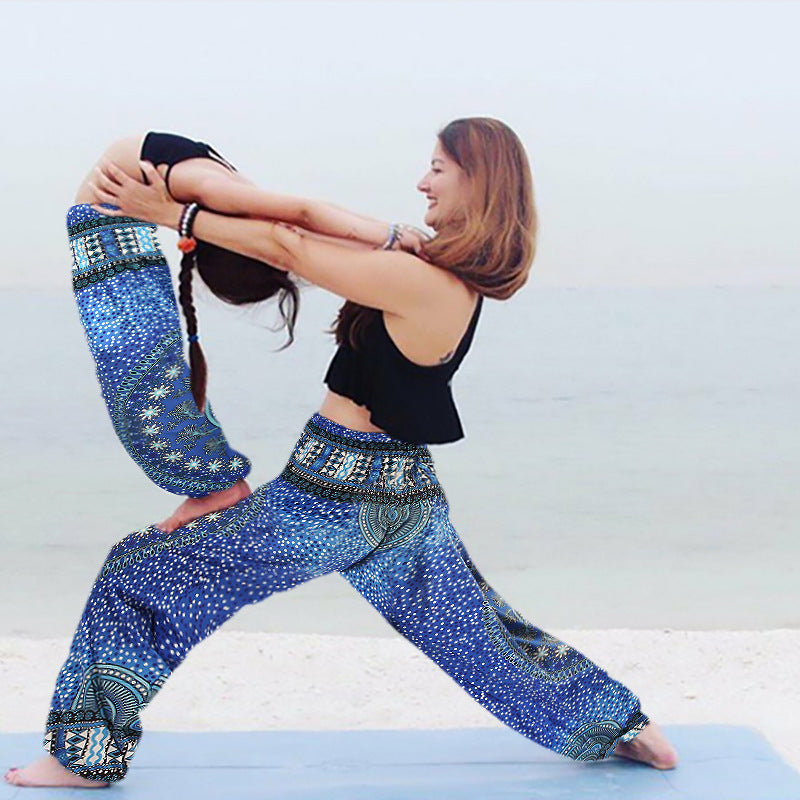 Family Matching Parent-child Yoga Lantern Pants