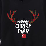 Family Matching Fashion Long-sleeved Crew Neck Shirts