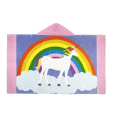 Baby Boy Girl Hooded Bath Towel Cartoon Microfiber Soft Blanket Pajamas