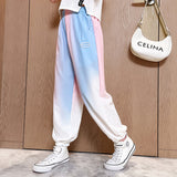 Summer Kid Teen Girls Gradient Fashion Mosquito Casual Pants