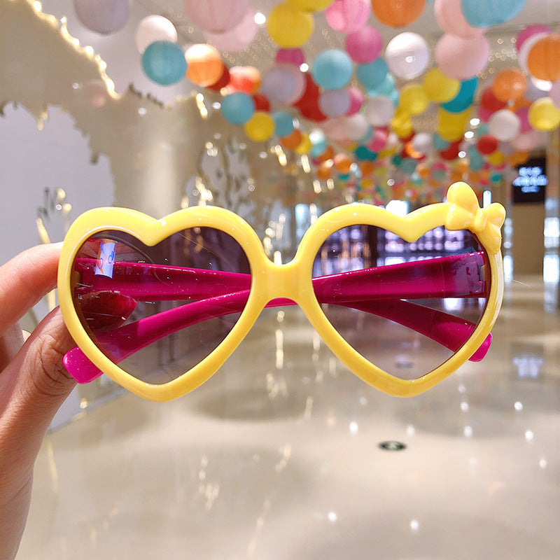 Kid Girl Sunglasses Cute Sunblock Polarizing Tide Cartoon Glasses