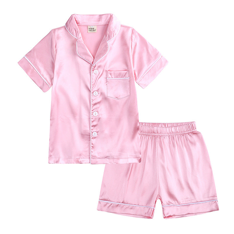Kid Baby Boy Girl Summer Air Conditioning Home Pajamas