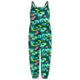 Kid Baby Girl Jumpsuit Long Suspenders Loose Pants
