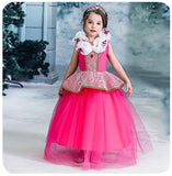Kid Baby Girl Bowknot Princess Aisha Romance Cute Dress