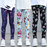 Kid Girls Leggings Travel Pants Student Casual Wear Customizable Leggings Pants