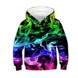 Kid Boy Girl Long Sleeve Fashion Fall 3D Digital Printing Hoodie