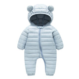 Baby Girl Boy Light Down Crawling Newborns One Piece Cotton Padded Rompers