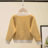 Boys Spring Autumn Fashion Sweater Coat