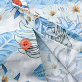 Kid Baby Boy Suit Maple Leaf Short Sleeve Harness Beach 2 Pcs Sets