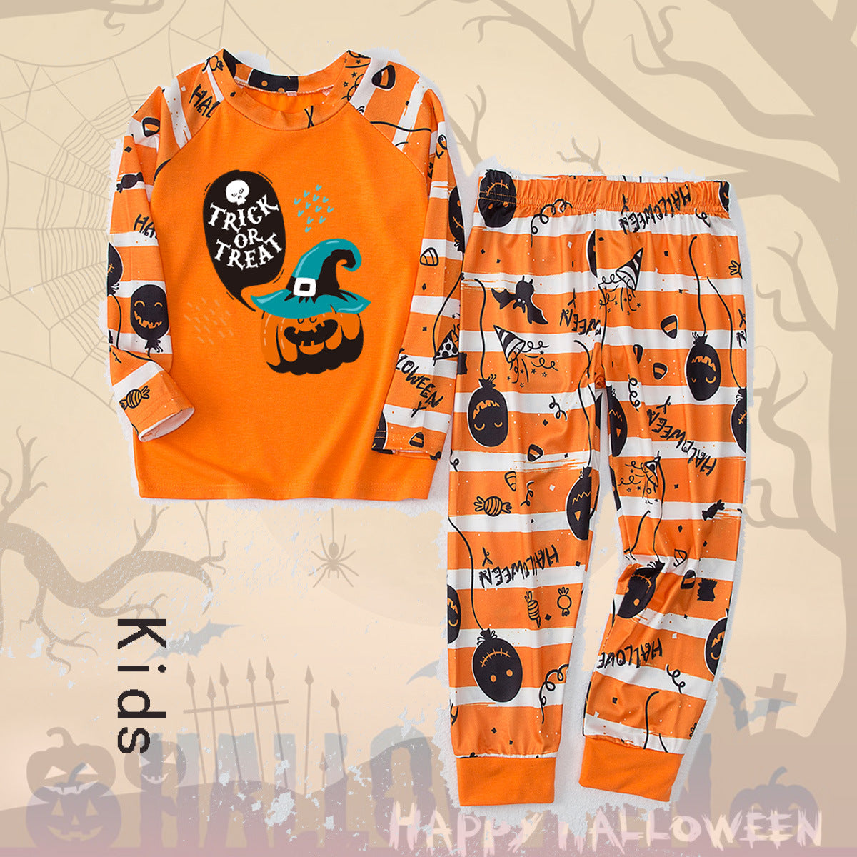 Family Matching Home Wear Halloween Pajamas