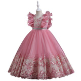 Kid Girl Princess Flower Dresses