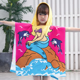 Kid Baby Bath Towel Microfiber Cotton Hooded Beach Soft Poncho Pajamas