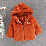 Kid Baby Boy Girl Autumn Winter Wool Warm Coats