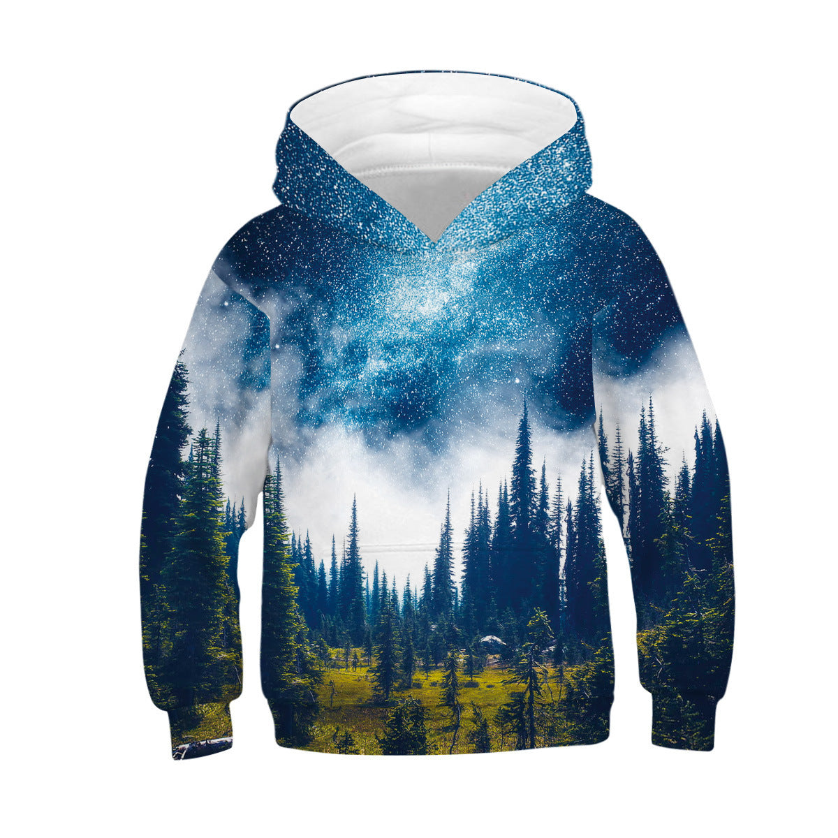 Kid Boy Girl Long Sleeve Fashion Fall 3D Digital Printing Hoodie