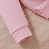 Kid Baby Girl Wear Pink Camouflage Long Sleeves 2 Pcs Sets