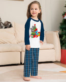 Family Matching Christmas Letter Parent-child Printed Housewear Pajamas