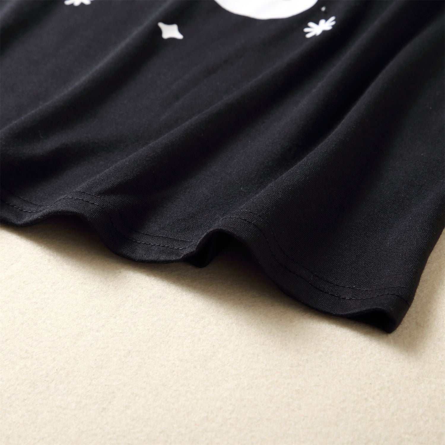 Family Matching Christmas Printed Christmas Letter Parent-child Pajamas